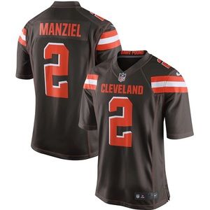 Cleveland Browns Johnny Manziel Jersey, Men’s Large